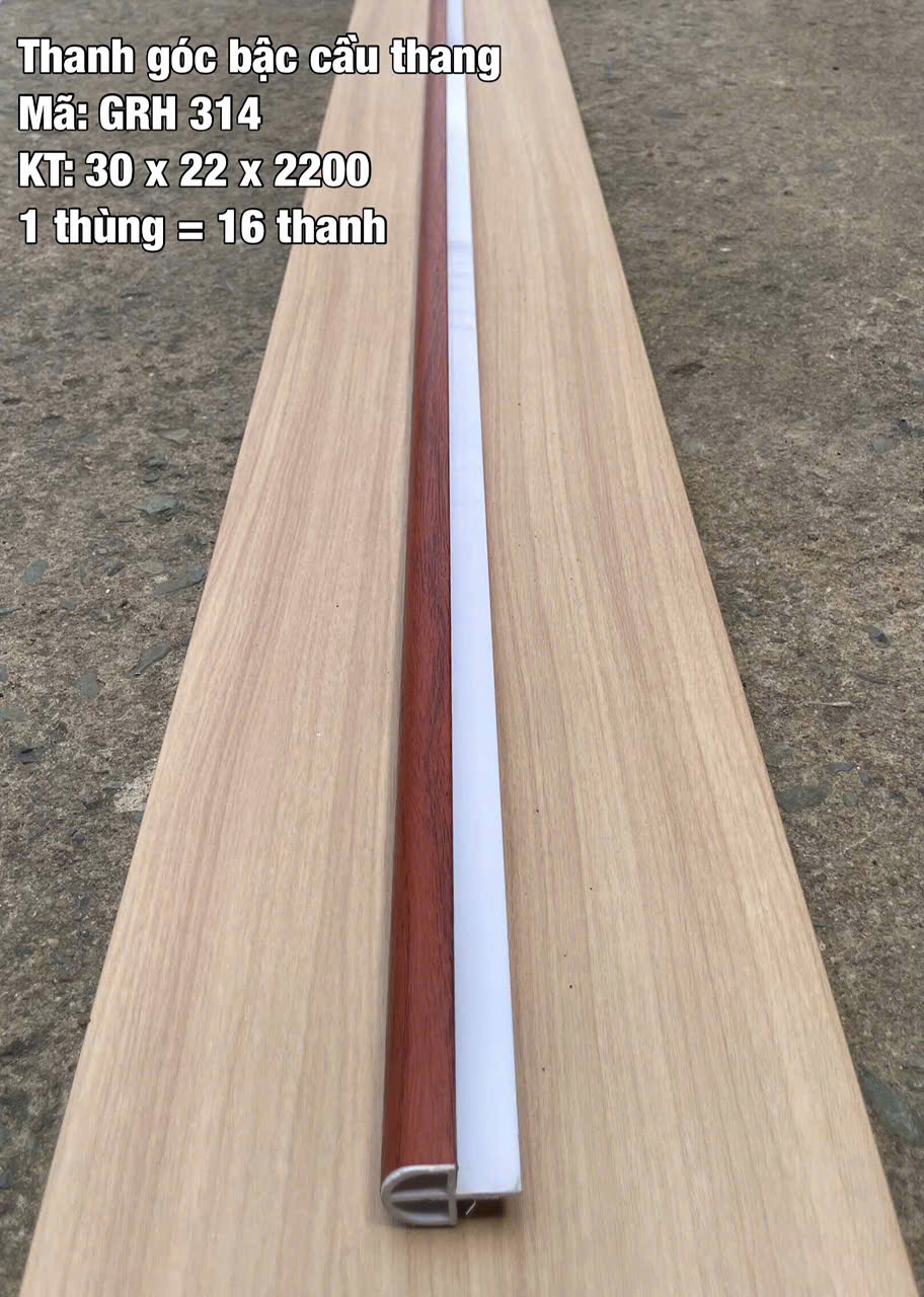 NẸP BO GÓC CẦU THANG GRH 314