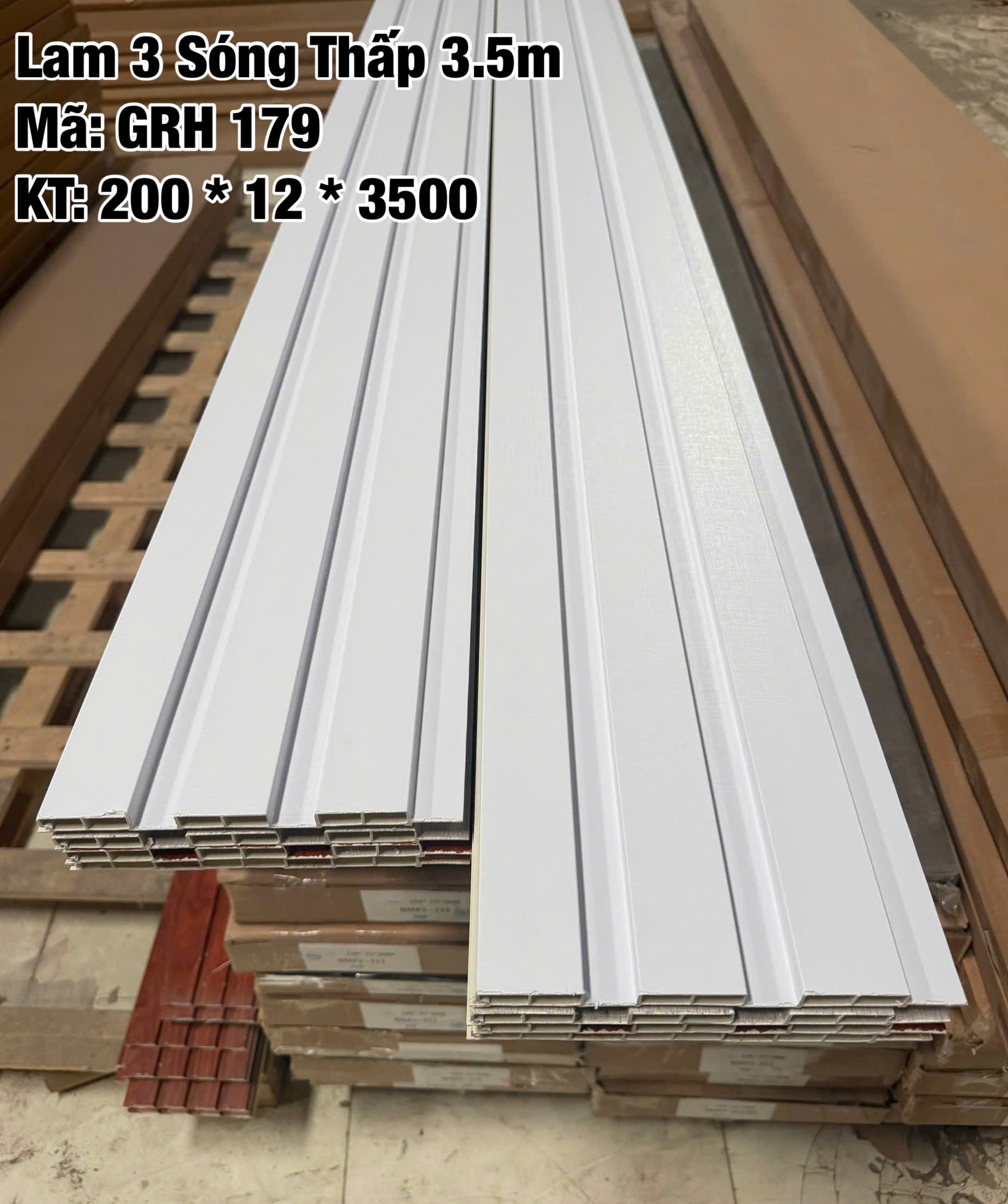 LAM 3 SÓNG THẤP 3.5M - GRH 179