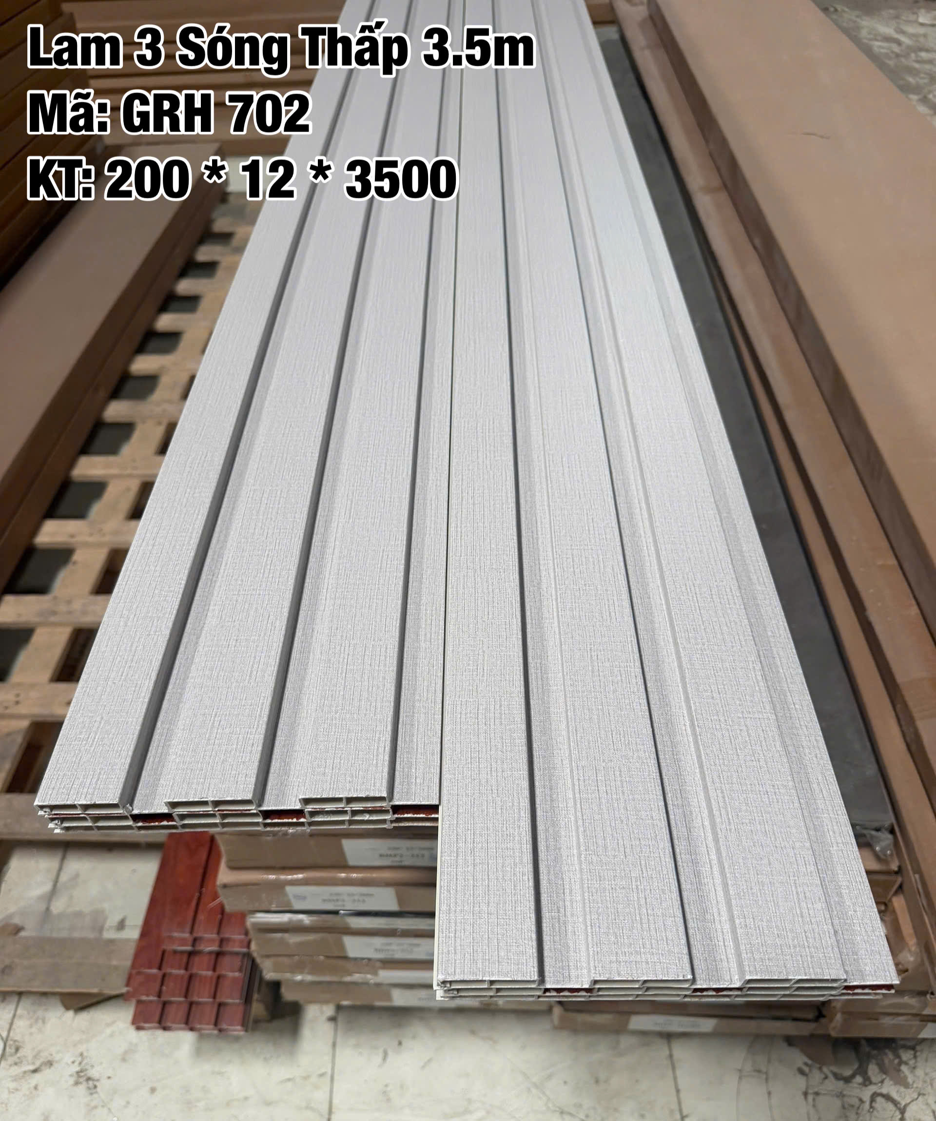 LAM 3 SÓNG THẤP 3.5M - GRH 702