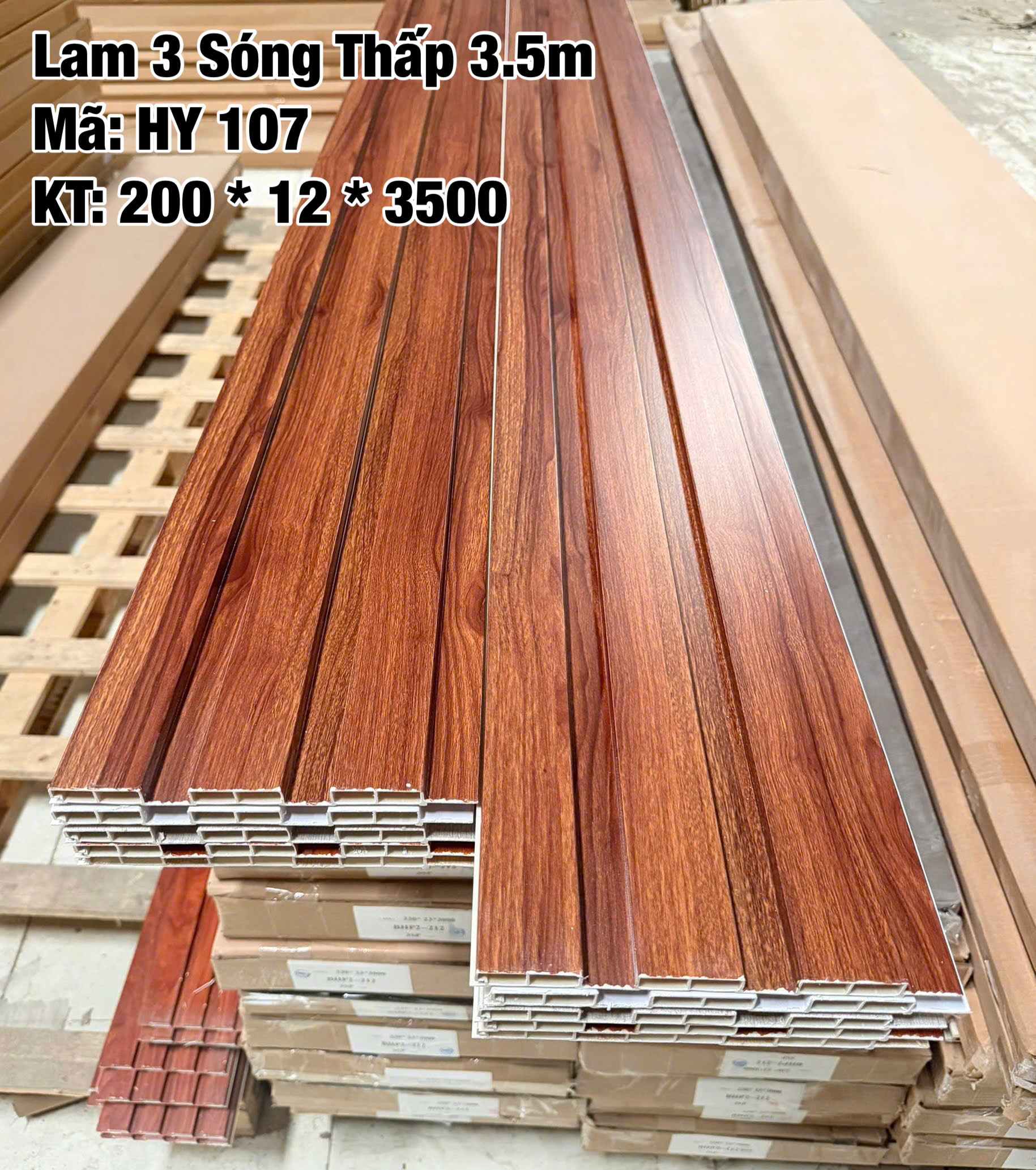 LAM 3 SÓNG THẤP 3.5M - HY 107