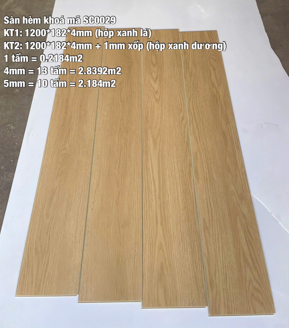 SÀN 5MM MÃ SC0029